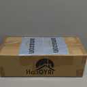 HOJOYRI Wireless Battery Operated Wall Sconces with Remote, Gold Rechargeable Led Wall Lights Set of Two, Cordless Dimmable Battery Powered Wall Lamp Decor for Bedroom Living Room, 3 Color, 32 Inch