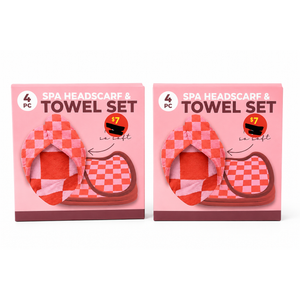 Spa Headscarf Towel Set 2 Pack