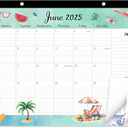 GuassLee Extra Large Desk Calendar 2025-2026 - 19 Months 20" x 30" Jumbo Desk Calendar from Jun. 2025 to Dec. 2026, Large Monthly Planner with Watercolor Design for Office School Home Organizing