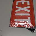 LANOLU Vintage Tin Sign EXIT Sign, Decorative Metal Sign, 8x12 inch