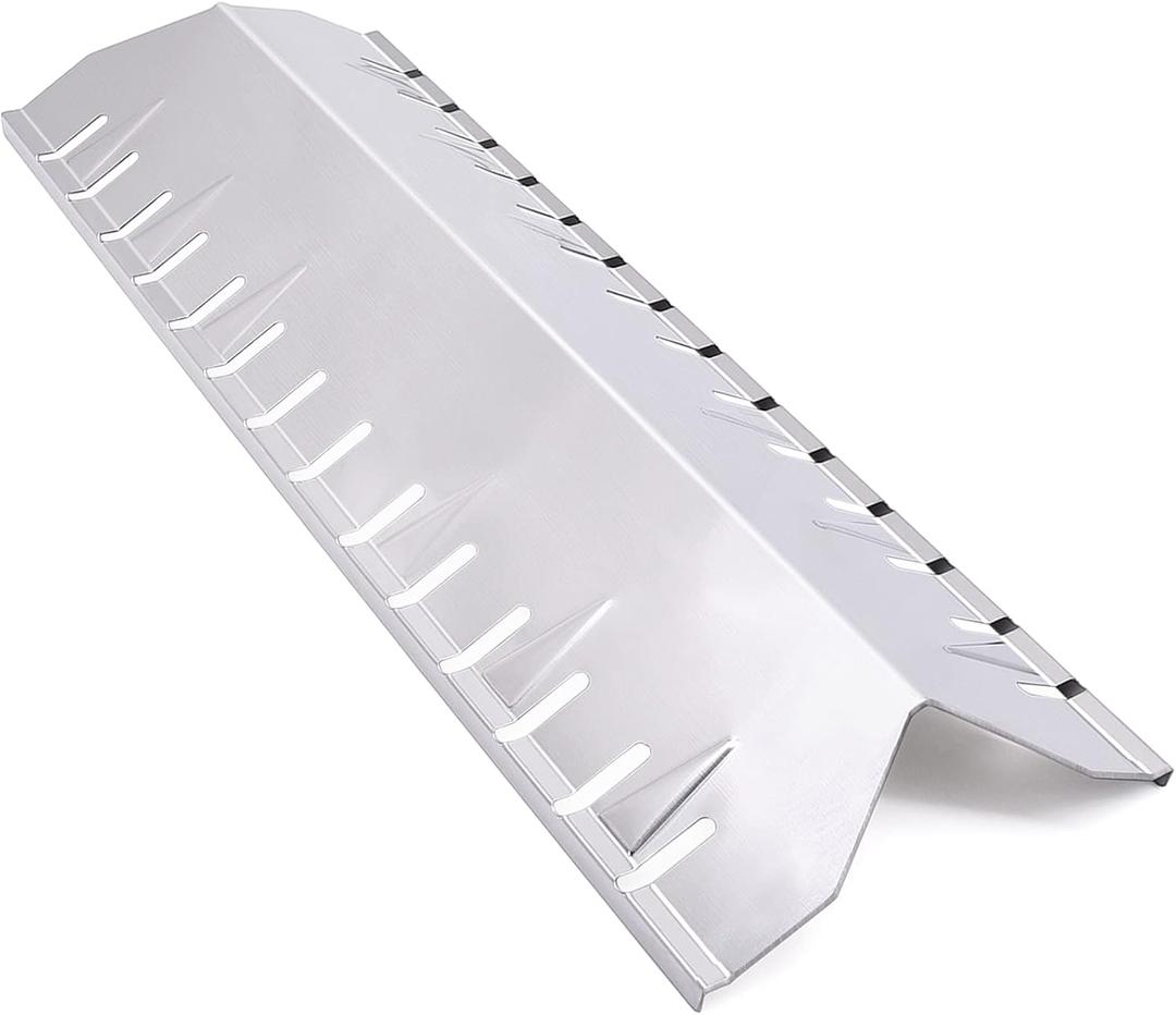 Stainless Steel Heat Shield Replacement for Master Forge 30030MSF Huntington 6301-24 30040HNT 24025HNT 6301-14 30030HNT Grill Parts, 19 9/16 Inch Grill Heat Plate Replacement for Huntington Cast Grill