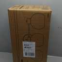 Westinghouse Dorney Transitional Style 3 Light Wall Fixture, Champagne Brass