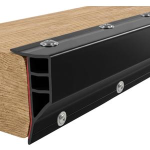 10ft/16ft/24ft/ Marine-Grade Dock Bumpers,PVC Dock Fenders with Stainless Steel Screws and Washers,Boat Dock Guards,Dock Post Bumpers for Docking Edges, Horizontal Decks or Piers(Multiple Colors)