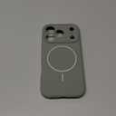 LMiracase Magnetic for iPhone 17 Pro Case, Compatible with MagSafe, Integrated Silicone Camera Control Cover, 3.0mm Thicken Shockproof Drop Protection Phone Case for 17 Pro,Patina Green