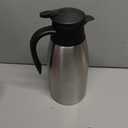 68oz Coffee Carafe Airpot Insulated Coffee Urn Stainless Steel Vacuum Thermal Pot Flask for Coffee, Hot Water, Tea, Hot Beverage - Keep 12 Hours Hot, 24 Hours Cold