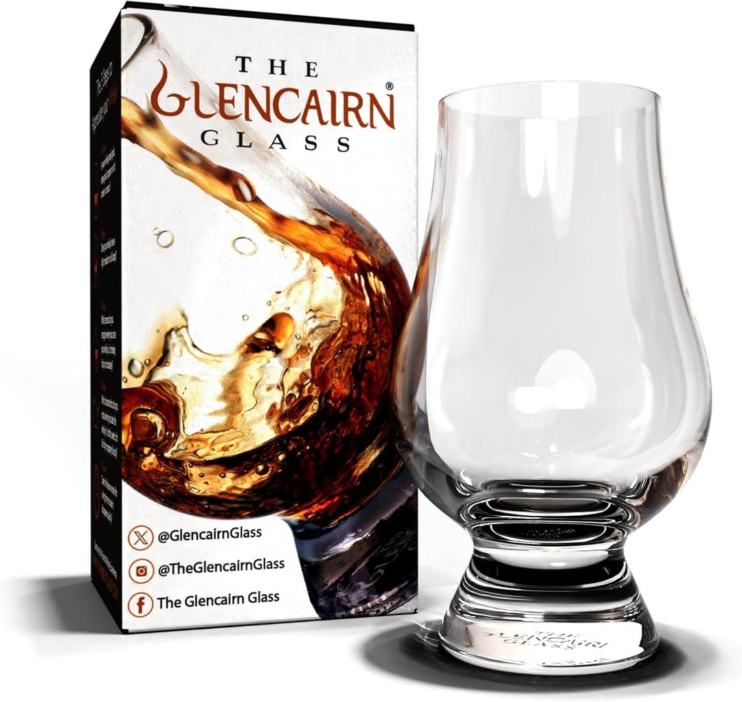 GLENCAIRN Crystal Whiskey Glass, 4 Pack Gift Set