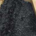 5x7 Black Area Rugs for Living Room, Large Fluffy Shag Bedroom Rugs Non-Slip, Ultra Soft Plush Carpet for Nursery Kids PlayRoom Dorm Office Indoor Modern Carpets