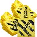 Bedwina Construction Birthday Party Supplies 12 Under Construction Party Decorations Themed Mini Non-Woven Canvas Tote Gift Bags with Handles for Kids and Goodie Bags for Boys