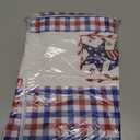 Artoid Mode Blue Red Buffalo Plaid Stars Patriotic 4th of July Kitchen Towels Dish Towels, 18x26 Inch Memorial Day Decoration Hand Towels Set of 2