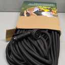 Garden Hose 100FT, Non-Expanding, Lightweight Hose With 8 Function Nozzle, Leak-Proof, No-Knot, Easy to Carry, Wear-Resistant, Sturdy, Flexible, 3/4GHT, Water Hose for Yard, Garden, Outdoor