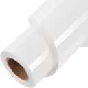 TORC White Glitter HTV White Heat Transfer Vinyl HTV Rolls, 12" x 12 ft Iron on Vinyl for T Shirts White Glitter HTV Vinyl for All Cutter Machines Easy to Cut & Weed for Heat Vinyl Design 1 Roll