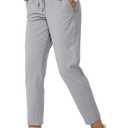 G Gradual Women's Pants with Deep Pockets 7/8 Stretch Ankle Sweatpants for Golf, Athletic, Lounge, Travel, Work XS