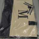 M 
Letters Initial Canvas Tote Bag