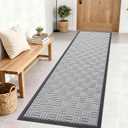 OLANLY Front Door Mat Outside Entrance Heavy-Duty Rubber Doormat 70inch