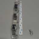 3 Racks and 4 Hooks Broom and Mop Holder Wall Mounted Garage Organizer Storage Tool Racks Stainless Steel Heavy Duty Hooks Self Adhesive Solid Non-slip Wall Hangers for Home Kitchen Garden Laundry