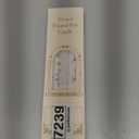 Floral Taper Candles 10 Inch Tall Unscented Handmade White Corn Poppy Print Candles Long Burning Elegant Candlesticks for Wedding Dinner Home Decor