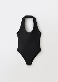 Reoria Women Bodysuit Black XS