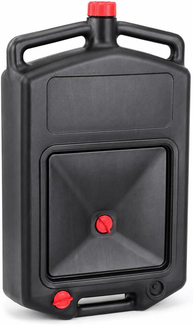 Low Profile Oil Drain Pan 8.5 Quart Oil Disposal Container
Splash-Free Oil Collection For Cars, Motorcycles, Atvs, Tractors And Lawn Mowers, 8L Hdpe Container With Sealed Drain Cap