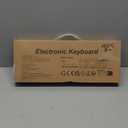 M SANMERSEN Upgraded Kids Piano Keyboard 37 Keys with Microphone, Music Toys Birthday Gifts for 3 4 5 6 Year Old Boys Girls, Black