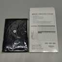 Medical Compression Thigh High Anti Embolism Stockings 15-20mmHg, for Edema, Varicose Veins, Swelling with Inspection Hole, Women & Men (XX-Large, Black)