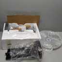 EDISHINE 25.6" Farmhouse Table Lamp with Night Light, Rustic Bedside Lamp Set of 2, A+C USB Ports, Touch 3-Way Dimmable Nightstand Lamp for Living Room, Bedroom, Home Decor