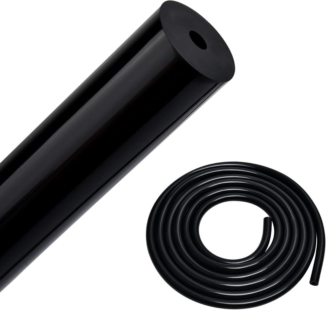 EVIL ENERGY 7/32 Silicone Vacuum Tubing Hose Line 50FT 130PSI Max Pressure Black (5.5mm ID)