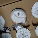 First Alert SMICO100-AC Interconnect Hardwire Combination Smoke & Carbon Monoxide Alarm with Battery Backup, 6-Pack