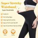 Medical Compression Tights Women, 20-30 mmHg Graduated Compression Pantyhose Men, Footless Compression Stockings, High Waist Compression Leggings, Support Hose for Varicose Veins, Edema, Dvt
