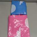 SLOOSH 2-Pack Inflatable Pool Floats Mat - XL Pool Floaties Adults Size with Headrest, Sun Tanning Raft Lake Beach Swimming Pool Party Toys Floating Lounge Above Water Keep Cool (Blue/Pink)