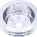 2 Groove LWP Crankshaft Pulley For SBC SB Chevy 350 Double Groove Crank Pulley Long Water Pump