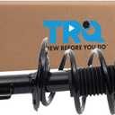 TRQ Front Left Strut and Spring Assembly Gas Charged Coil Spring Compatible with 2017-2020 Mazda CX-5