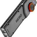 NEBO Edge 2K Pocket Light | 2000 Lumens, 5 Light Modes, Tactical LED Flashlight with Powerful Defensive Strobe, Rechargeable Design for EDC, Water & Impact Resistant, Includes USB Charging Cable