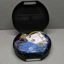 Snow-Chains Auto Fixing 1 Min Quick Fit Easy Installation Tire-Chains, Portable Reusable Universal Emergency Tire Traction Chain for Passenger Car, Pickup Trucks and SUV - Set of 2 (HKN-160)