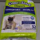 Hartz Disposable Dog Diapers, Size M 32 count, Comfortable & Secure Fit, Easy to Put On