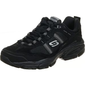 Skechers Sport Men's Vigor 2.0 Trait Memory Foam Sneaker, Black, 12 M US