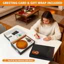 Christmas Paper Towel Holder - Christmas Tree Winter Xmas Kitchen Countertop Bathroom Decor - Xmas Gift for Women, 3D Cute Decorations