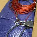 21 FT Round Winter Pool Cover for Above Ground Pools, Cable and Pulley