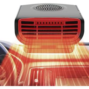 Car Heater 12V,Portable Car Heaters for Vehicle,3-in-1 Multi-Function Car Defroster Windshield Heater,360 Free Adjustment,Quick Heating Defrost Defogging