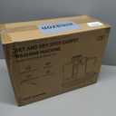 Portable Carpet & Upholstery Cleaner Machine, Handheld Spot Cleaner with Dual Brush, 18KPa Suction, Large Removable Tank for Couch, Car, Stairs, Rugs & Pet Stains,White