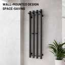 Poloma Paraheeter Towel Warmer, Towel Warmer Rack, Heated Towel Racks for Bathroom, Towel Heater, Towel Dryer, Wall Mounted