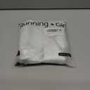 RUNNING GIRL High Impact Sports Bras for Women, High Support Running Strappy Women's Sports Bra with Sewn in Pads (White, XL)