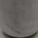 Round Concrete Planter Pot Set of 2, Large Cement Planter Containers with Drainage Hole for Indoor Outdoor Plants,9.3" H & 12.3" H, Slate Gray (8"+10")