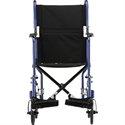 Nova MedicalProducts Health Care Hospital Daily Mobility Aids 19" Lightweight Transport Chair Blue