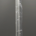 Adjustable Double Curtain Rod with 2.5 and 3.5 Inch Projection - 48-86 Inches, White Finish, Includes Mounting Hardware - 2 Pack