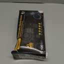 TitanFlex Heavy Duty Black Nitrile Gloves, 6 Mil, Fully Textured, Mechanic Disposable Gloves, Latex Free, Powder Free