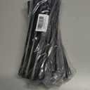 5 x Spring Tension Rod, Goowin Small Tension Rod, 5/8" Diameter No Drilling Expandable Short Tension Rods Spring Rods, Tension Rods for Closet, Cupboard, Hanging Clothes, Black, 4 Pack (10-15.7 inch)