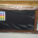 Wooden A-Frame Sign, Magnetic 40" x 20" Brown Chalk Board Sign Board, Double-Sided Sandwich Board Signs Outdoor, Chalkboard Easel, Menu Board for Restaurant, Business or Wedding