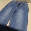 LaiyiVic Wide Leg Jeans for Women High Waisted Stretchy Straight Pants Leg Boyfriend Baggy Jeans Size 4