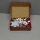 BLOOMWIN Window Lights Christmas Decor - 9.8ft LED Xmas Window Lights Indoor Curtain String Lights - 3D Hanging Christmas Novelty Decorations Bay Window Bedroom Snowflakes Snowman (Warm White)