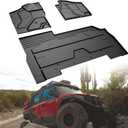 Floor Mats for 2025 Polaris Xpedition XP 5/ADV 5, TPE Front & Rear Anti-Slip Foot Mats All Weather Protection Slush Liners for Polaris Xpedition XP 5/ ADV 5 2024 2025+ Accessories (3PCS)
